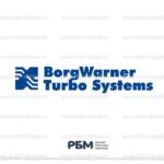 BORGWARNER Турбина S500WG 56509880000, 56501970000