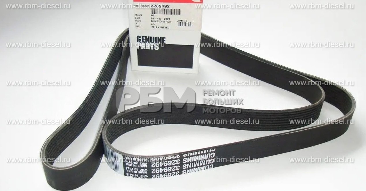 sg_pic_68ede0d976be10061fc47838 3289492 3955183 Поликлиновый ремень Cummins — изображение 1
