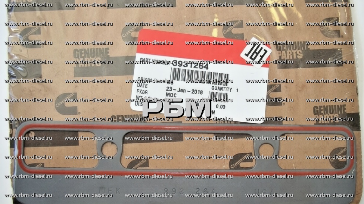 63a54f33-6a07-4113-8403-94a51a11563c_0 (1) 3931264 Прокладка турбокомпрессора Cummins — изображение 1