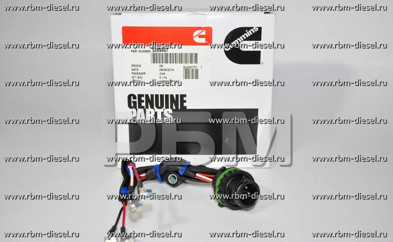 04c564bc-e143-4e35-8dd1-37defd239dfa (1) 5289407 5260364 4943169 Жгут проводов к форсунке Камминз Cummins — изображение 1