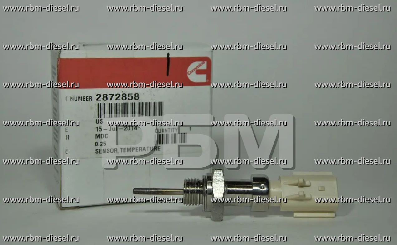 603f83aa2e99f1f270b69e0fb43f185a 2872858 4954250 Датчик температуры выхлопных газов Камминз Cummins — изображение 1