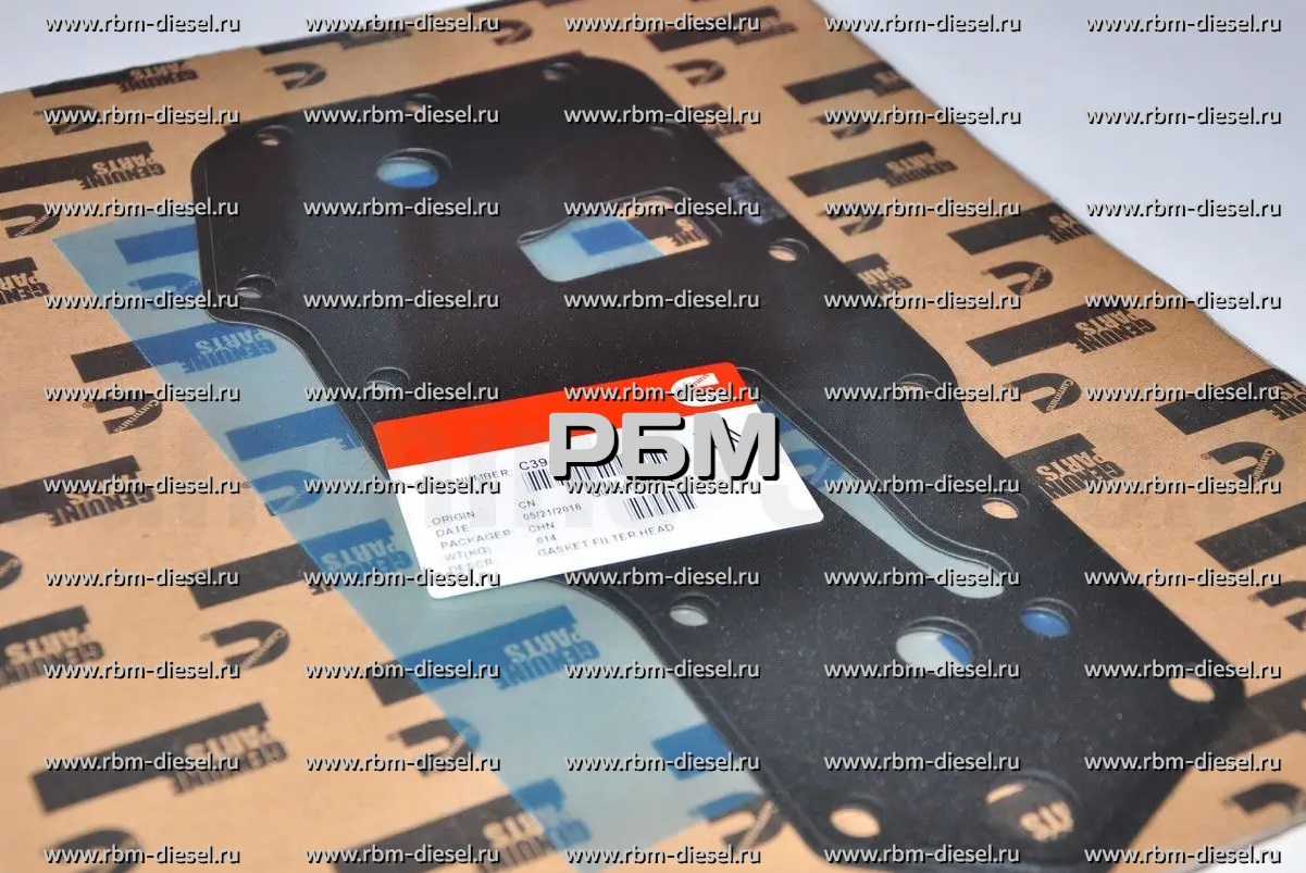 abc82b997fed20dbea15ee087ea30abf (1) 3942915 Прокладка маслоохладителя Cummins — изображение 1