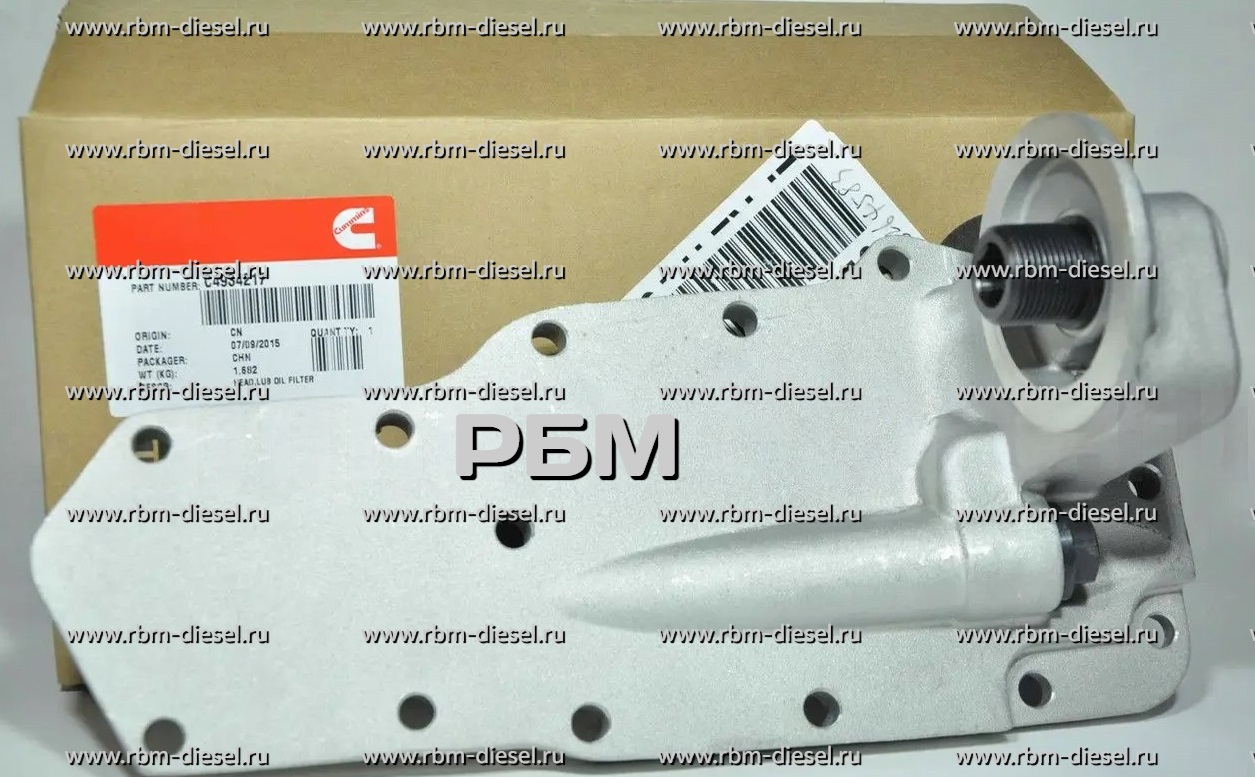 sg_pic_69a96ada71f23a615df4e44a 4934217 Головка масляного фильтра Cummins — изображение 1
