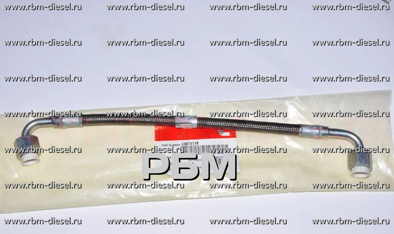sg_pic_69aaa324a919527063340fc9 (1) 3974118 Трубка подачи масла к турбине Cummins — изображение 1