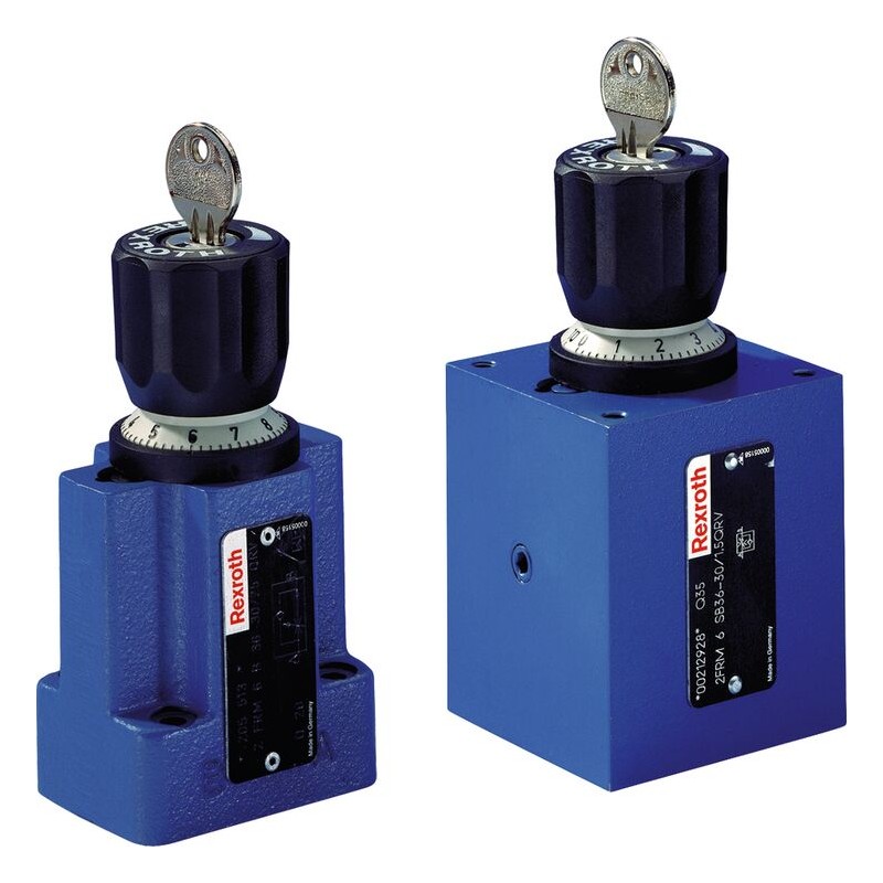 R900241336 2FRM6SB76-3X_10QRV Клапан регулирования потока Bosch Rexroth, модель 2FRM6SB76-3X/10QRV — изображение 1
